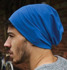 Bawełniana elastyczna czapka beanie slouch Hemsedal