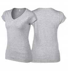 Koszulka GILDAN® Soft Style V dla pani