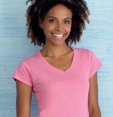 Koszulka GILDAN® Soft Style V dla pani