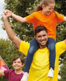 T-shirt bawełniany FRUIT OF THE LOOM® Original dla dziecka