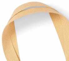 Szeroka bawełniana torba z podstawą z juty WESTFORD MILL®