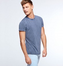 Męski T-shirt Husky z efektem jeansowym Męski T-shirt Husky z efektem jeansowym