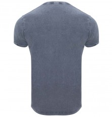 Męski T-shirt Husky z efektem jeansowym Męski T-shirt Husky z efektem jeansowym