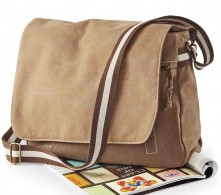 Płócienna torba listonoszka QUADRA® Vintage Płócienna torba listonoszka QUADRA® Vintage