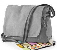 Płócienna torba listonoszka QUADRA® Vintage Płócienna torba listonoszka QUADRA® Vintage
