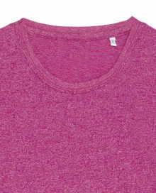 Damski melanżowy T-shirt bawełniano-poliestrowy JUST TS® Damski melanżowy T-shirt bawełniano-poliestrowy JUST TS®