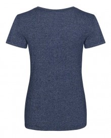 Damski melanżowy T-shirt bawełniano-poliestrowy JUST TS® Damski melanżowy T-shirt bawełniano-poliestrowy JUST TS®