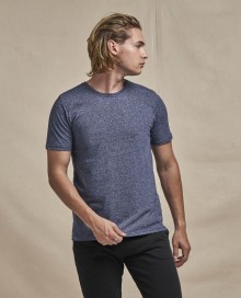 Męski melanżowy T-shirt bawełniano-poliestrowy JUST TS®