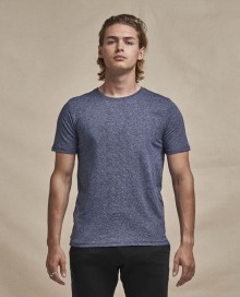 Męski melanżowy T-shirt bawełniano-poliestrowy JUST TS®