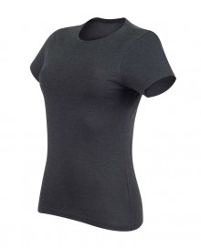 Damski dopasowany T-shirt melanżowy SKINNIFIT® Triblend