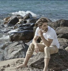 Męski modny T-shirt Sof-Tee