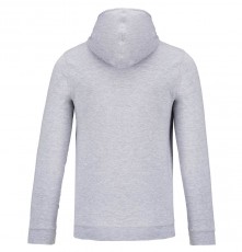 Lekka bawełniana bluza na zamek z kapturem unisex
