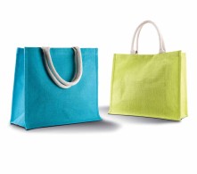 Jutowa torba plażowa KIMOOD®