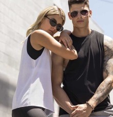 Męska luźna koszulka bez rękawów Męska luźna koszulka bez rękawów