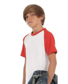 Koszulka B&C® Baseball dla dziecka