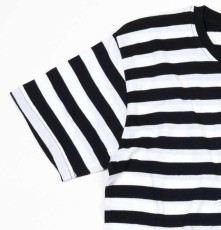 Męski lekki T-shirt w paski