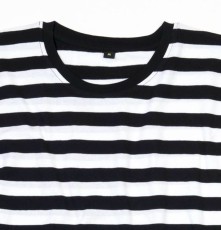 Męski lekki T-shirt w paski
