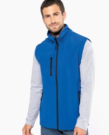 Techniczny softshell Kariban® z odpinanymi rękawami unisex