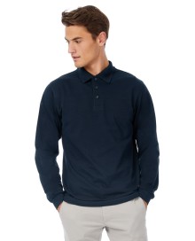Koszulka polo z długimi rękawami B&C® Safran dla pana