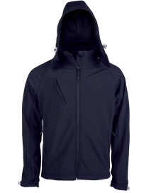 Aktywny softshell z odpinanym kapturem KARIBAN® dla pana