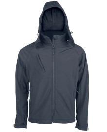 Aktywny softshell z odpinanym kapturem KARIBAN® dla pana