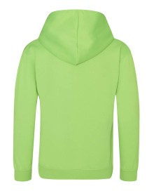 Jaskrawa bluza z kapturem JUST HOODS® Electric dla dziecka