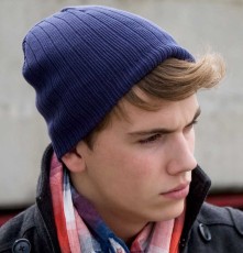 Bawełniana dwuwarstwowa czapka beanie