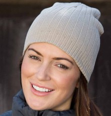 Bawełniana dwuwarstwowa czapka beanie