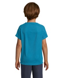 Raglanowy T-shirt szybkoschnący SOL'S® Sporty dla dziecka Raglanowy T-shirt szybkoschnący SOL'S® Sporty dla dziecka
