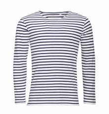 Męska koszulka w paski z długimi rękawami Męska koszulka w paski z długimi rękawami