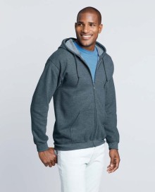 Bluza na zamek z kapturem GILDAN® dla pana