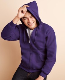 Bluza na zamek z kapturem GILDAN® dla pana