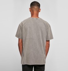 Bardzo gruby sprany T-shirt Oversize unisex (rozmiary: 3XL, 4XL, 5XL)