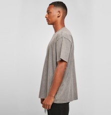 Bardzo gruby sprany T-shirt Oversize unisex (rozmiary: 3XL, 4XL, 5XL)