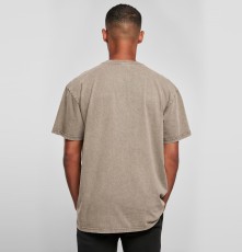 Bardzo gruby sprany T-shirt Oversize unisex (rozmiary: 3XL, 4XL, 5XL)