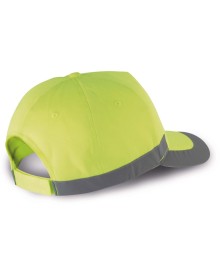 Odblaskowa czapka z daszkiem K-UP® unisex