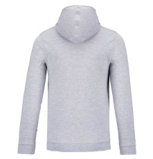 Lekka bawełniana bluza na zamek z kapturem unisex