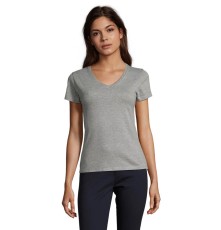 T-shirt damski w serek Imperial