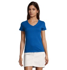 T-shirt damski w serek Imperial