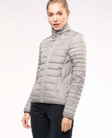 Lekka pikowana kurtka bez kaptura KARIBAN® z woreczkiem dla pani