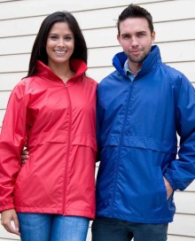 Przeciwdeszczowa kurtka z polarową podszewką RESULT®