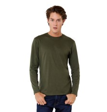 Męski lekki T-shirt z długimi rękawami #E150