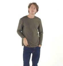 Męski lekki T-shirt z długimi rękawami #E150