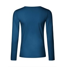 Damski T-shirt z dekoltem V z długimi rękawami Damski T-shirt z dekoltem V z długimi rękawami