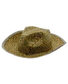 Kapelusz ze słomy z szerokim rondem PRINTWEAR®
