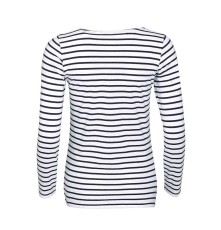 Damska koszulka w paski z długimi rękawami Damska koszulka w paski z długimi rękawami