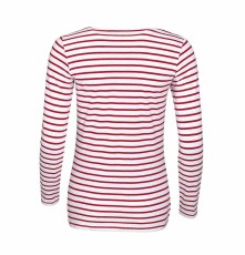 Damska koszulka w paski z długimi rękawami Damska koszulka w paski z długimi rękawami
