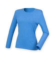 Damska elastyczna koszulka z długimi rękawami Feel Good Damska elastyczna koszulka z długimi rękawami Feel Good