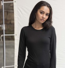 Damska koszulka Tri-Blend z długimi rękawami