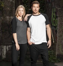 Męski T-shirt bejsbolowy Męski T-shirt bejsbolowy